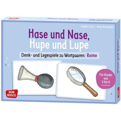 Hase und Nase, Hupe und Lupe