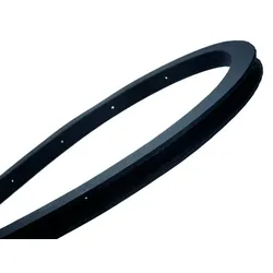 flexibel Silikonprofil Anole Vf Platin Q 1Meter schwarz PFH352