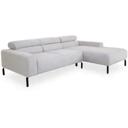 Polsterecke CARLOTTA (BHT 258x74x180 cm) - BHT 258x74x180 cm