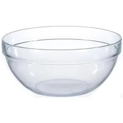 Arcoroc Caps Schüssel stapelbar, Inhalt: 6,00 Liter, Höhe: 133 mm, ø: 290 mm, Schüssel + Schale, Transparent
