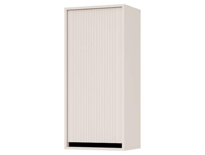 Selsey Hängeschrank Osaka 100x45,8x32 cm, Sandbeige - Moderne Möbelkollektion - 1-türig mit 3 Fächern - Komfortable Gerillte Fronten, Integrierte Griffe - Hochwertiges MDF, Langlebig, Platzsparend