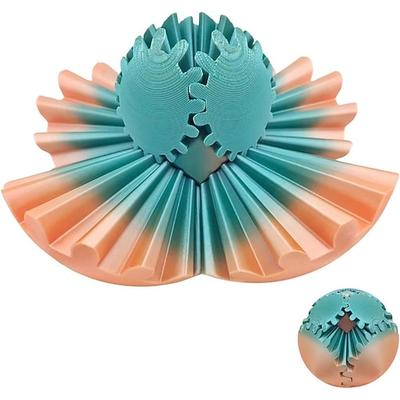 Zahnrad Ball Finger Spielzeug 3D-gedruckter Zahnrad Ball Zahnrad-Sphäre Stressball GearSphere Schreibtischspielzeug Finger Ball Zahnrad Spielzeug zur Entspannung bei Stress und Angst für Kinder