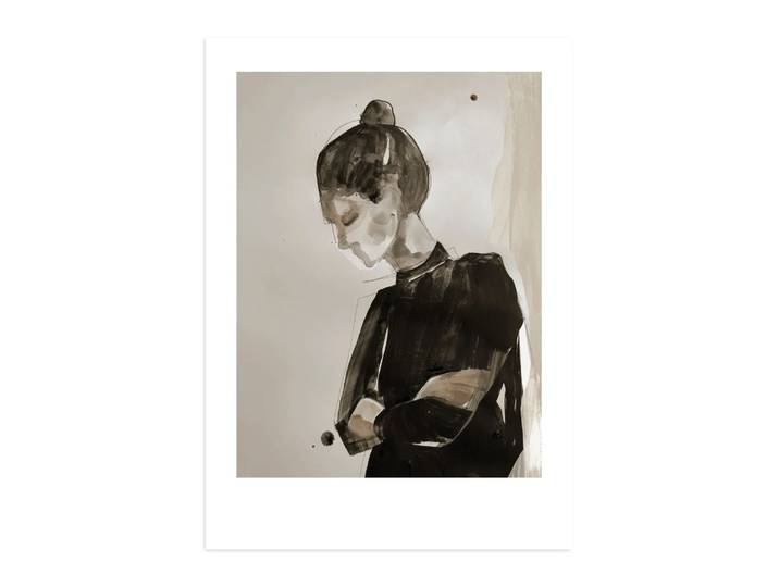 Anna Bülow Poster Falling object 50x70 cm
