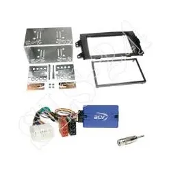 Suzuki SX4 (EY/GX) ab 06/2006 Radio Einbauset inkl. LFB 2-DIN Blende + Lenkra...