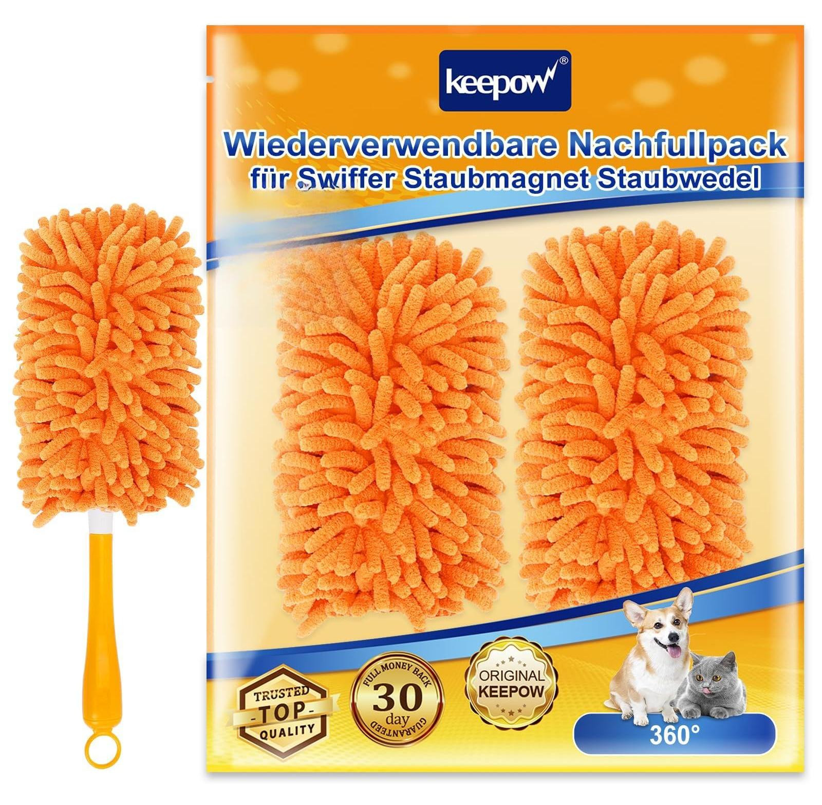 Dripio Microvezeldoeken navulverpakking maat M oranje