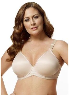 Plus Size Women's Smooth Curves Underwire 2411 by Elila in Beige (Size 44 I)
