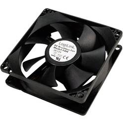 LogiLink FAN103 PC-Gehäuse-Lüfter Schwarz (B x H x T) 120 x 120 x 25 mm