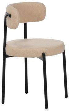 Ostweer Accent Chair Side Chair Beige Office Chair Coffee Chair Kitchen Chair Reception Chair Dressing Chair