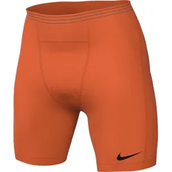 NIKE Pro Dri-FIT Strike Funktionshose kurz Herren safety orange/black XXL