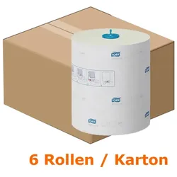 Tork 290076 Handtuchrollen Advanced H1 grün 21 cm x 150 m, 6 Rollen/Paket, 2-lagig