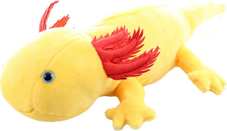 Uni Toys Pluche Axolotl Geel 32 cm Milieuvriendelijk