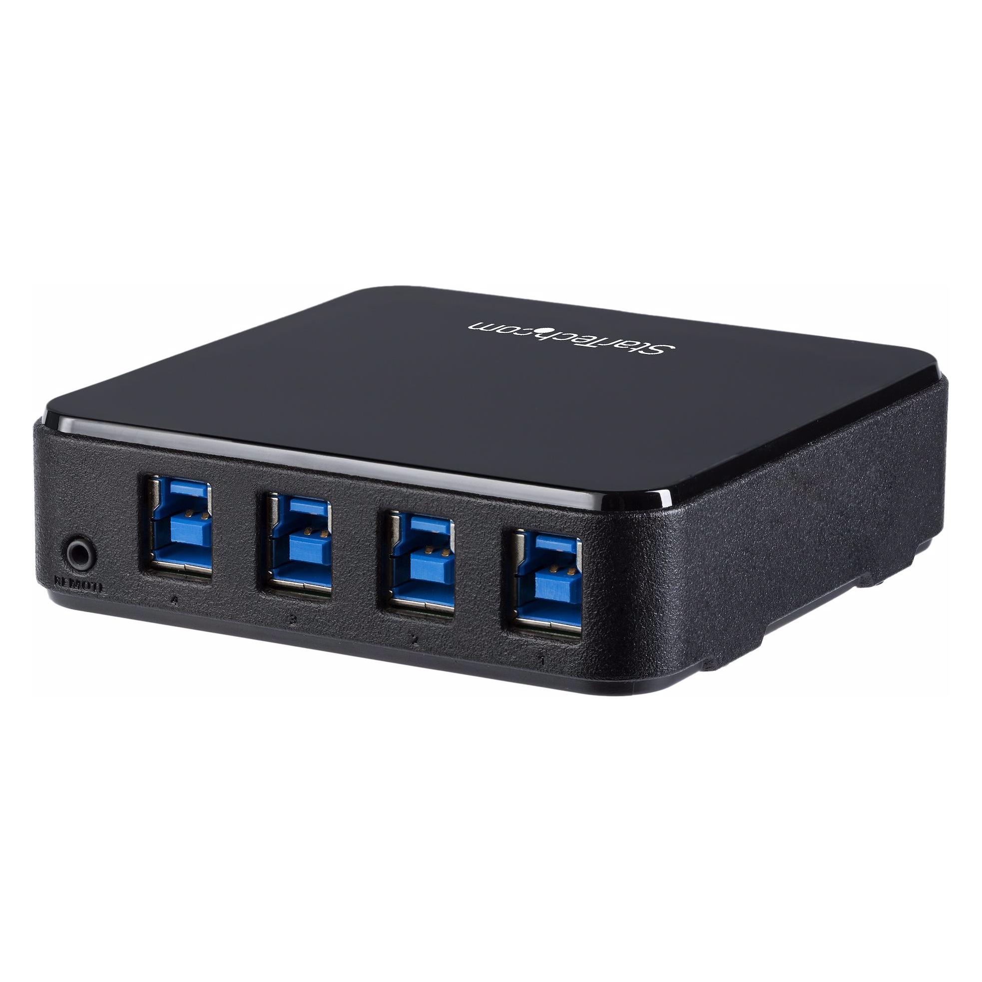 StarTech USB 3.0 Sharing Switch (USB-B, 4 Ports) (HBS304A24A)