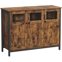 Vasagle, Kommode + Sideboard, Kommode (100 x 35 x 75 cm)
