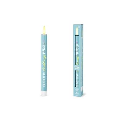 LED-Kerze D2H25 Petrol