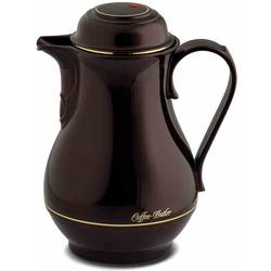 ROTPUNKT Isolierkanne 330 Christa 1,0 l Zweifunktions-Drehverschluss BPA Frei- gesundes 330 BLACKCHERRY