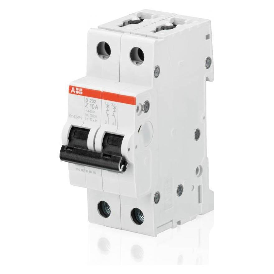 ABB STOTZ-KONTAKT S202-B6 Stromunterbrecher Miniature circuit breaker B-type 2 2 Modul(e) (2CDS252001R0065)