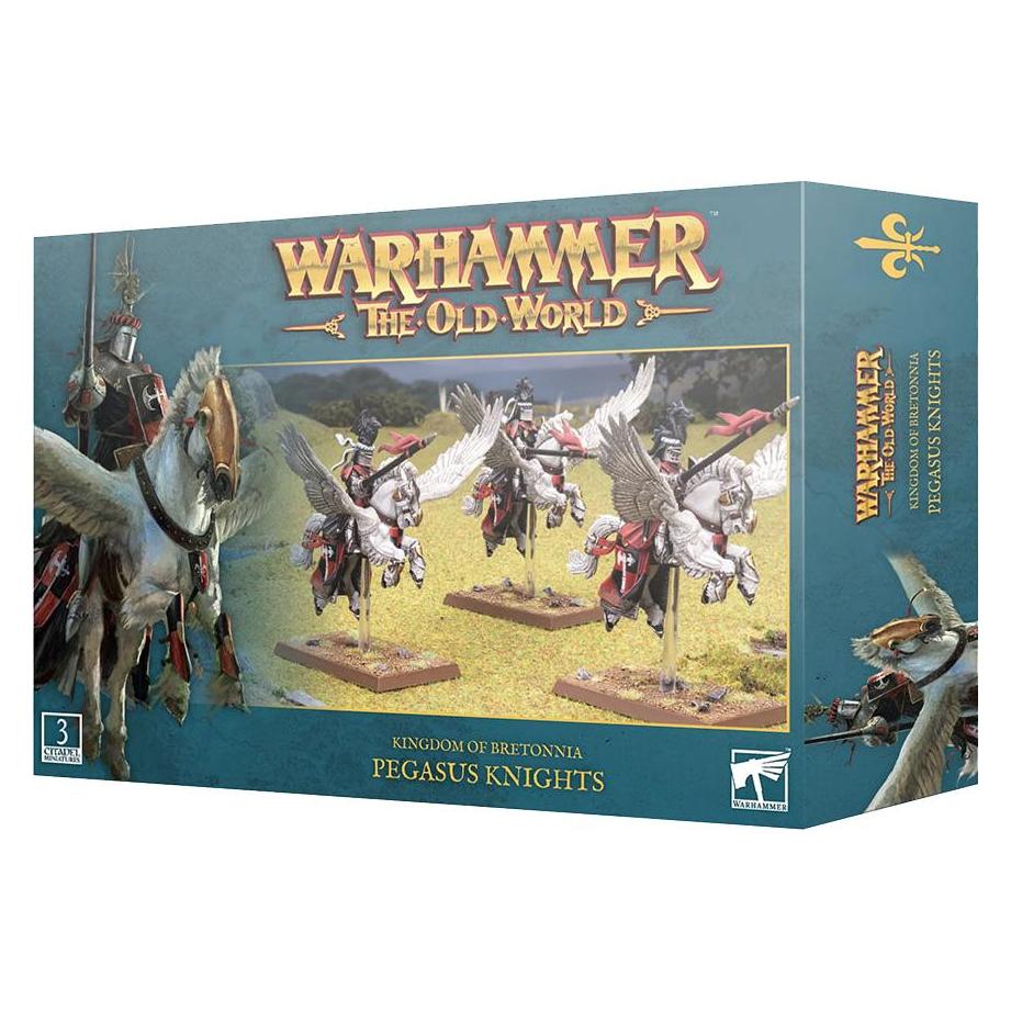 Games Workshop Warhammer ToW - Kingdom of Bretonnia Chevaliers Pégase (Kunststoff) (06-09)