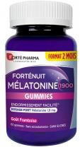 Forté Pharma Forté Nuit Mélatonine 1900 2 Mois 60 Gummies - Pot