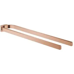 Grohe Selection Handtuchhalter 41059DA0 40 cm, 2-armig, nicht schwenkbar, warm sunset
