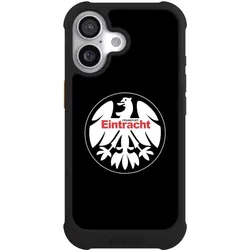 Nivocase Hülle für Apple iPhone 17 Stossfeste Handyhülle NIVOmax Case Schwarz Eintracht Frankfurt (Apple iPhone 17), Smartphone Hülle, Schwarz