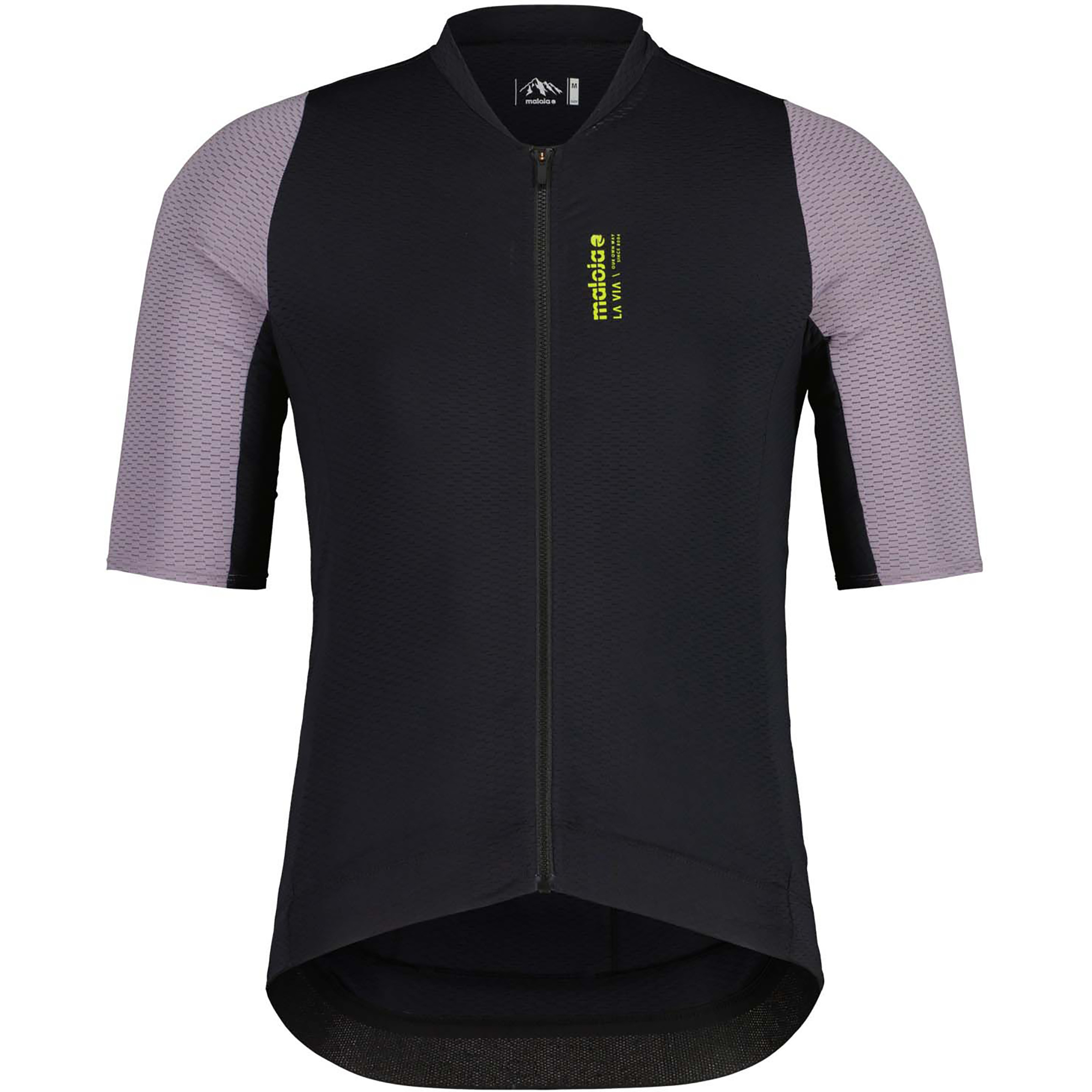 Maloja MichlM. Trikot Herren Radtrikots schwarz Größe S Rennrad Elastisch