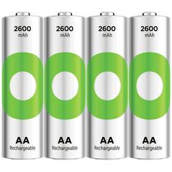 GP ReCyko Mignon (AA)-Akku NiMH 2600 mAh 1.2 V 4 St. GPRCK260AA129C4