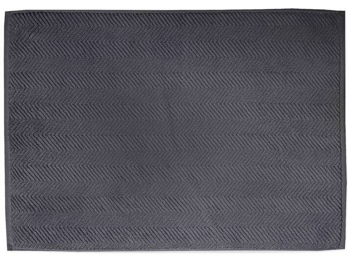 Badematte FRAMSOHN FROTTIER Ocean Bio , grau (graphit), H:12mm, Baumwolle, Badematten, Badematte, hergestellte Badematte auch Österreich, aus Bio Baumwolle