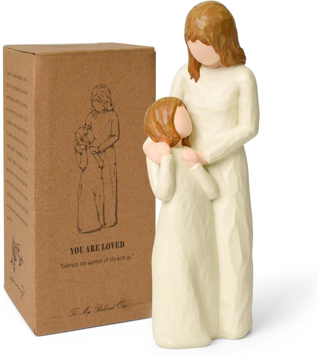 Figurine van Moeder en Dochter voor Betekenisvolle Cadeaus