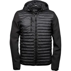 Tee Jays Herren Crossover Kapuzenjacke Stepp-Jacke 9628