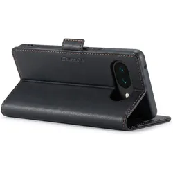 Caseme Brieftaschenhülle für Google Pixel 10a Anti-RFID mit Ständer (Google Pixel 10a), Smartphone Hülle, Schwarz
