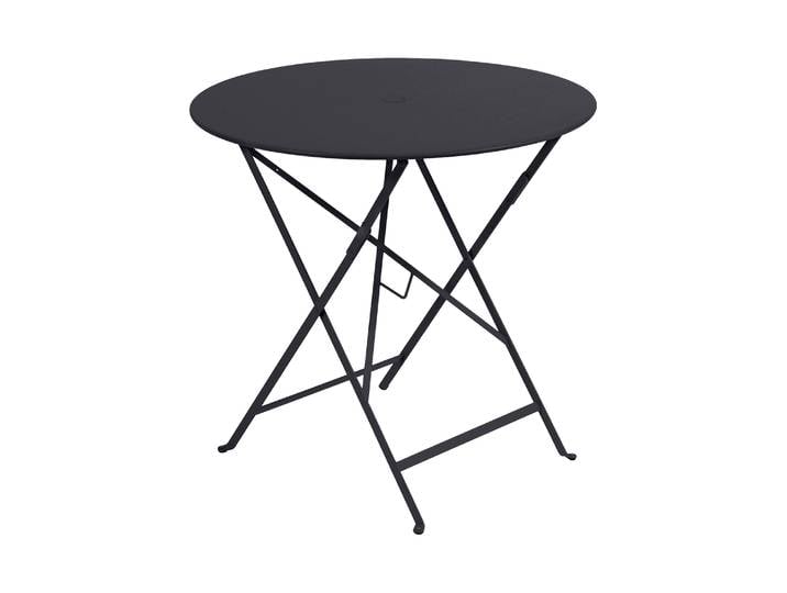 Fermob - Table ronde Bistro - Gris - Acier laqué