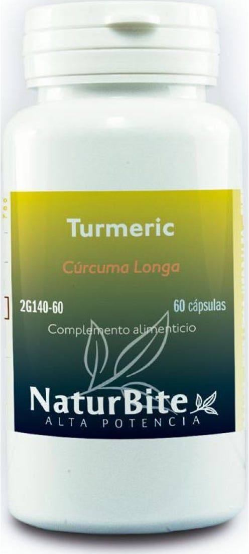 Naturbite Cúrcuma 500 mg 60 caps