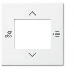 Busch-Jaeger Abdeckung Raumthermostat Reinweiß (RAL 9010), Weiß 2CKA006155A0108 1 St.