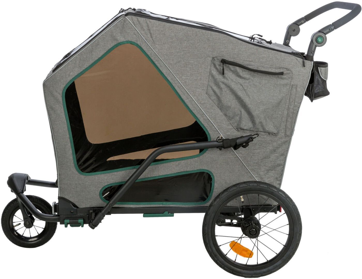 TRIXIE Jogger-Umbausatz für Fahrrad-Anhänger, 12804