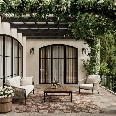 Nourison Garden Oasis Indoor/Outdoor Nature Area Rug