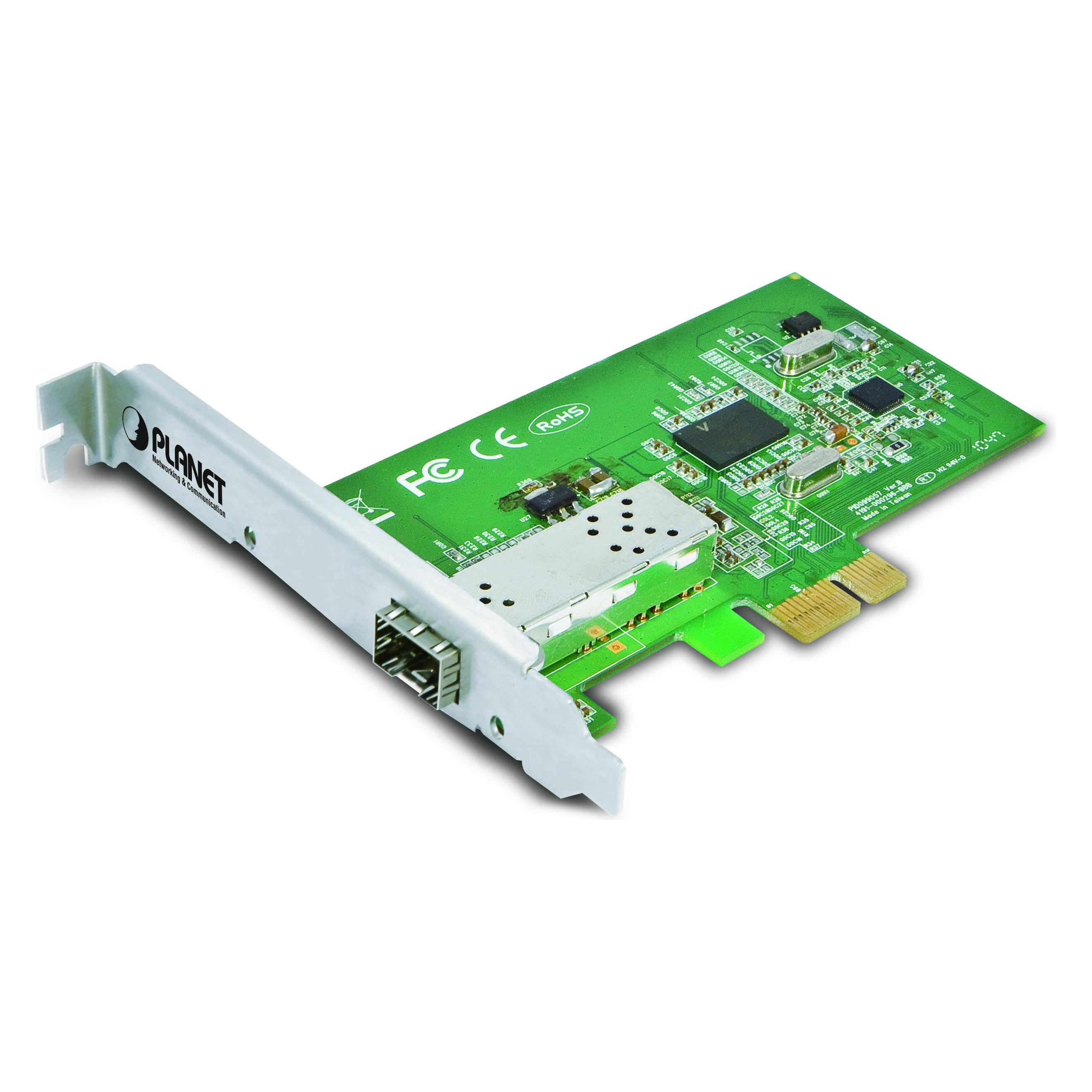 Planet 1000Base-X SFP PCI Express Gigabit Ethernet Adapter (Mini PCI Express) (ENW-9701)