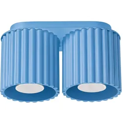Sollux SL.2429 Deckenleuchte AURA 2 himmelblau GU10