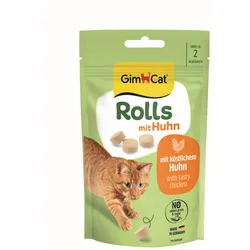 GimCat Rolls Katzensnack Huhn 40g