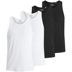 JACBASIC TANKTOP 4PK Herren Unterhemd