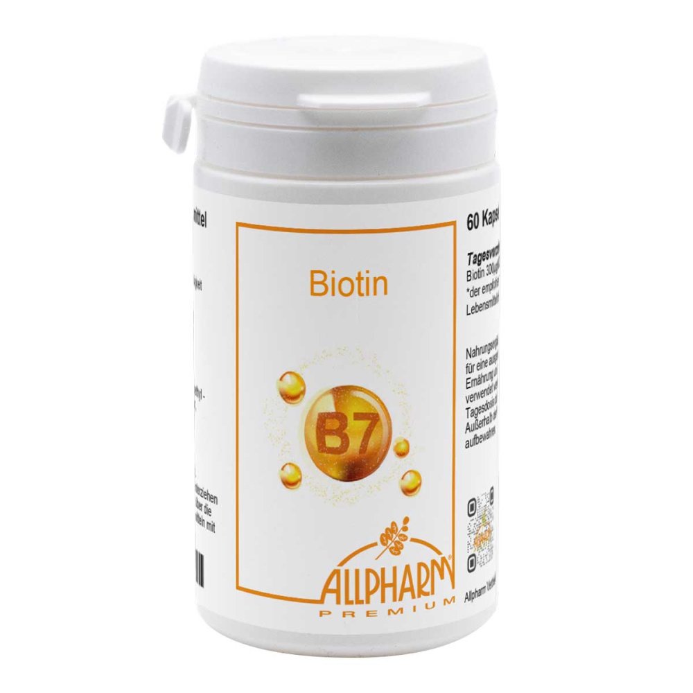 ALLPHARM Vertriebs GmbH Biotin Kapseln 07453549