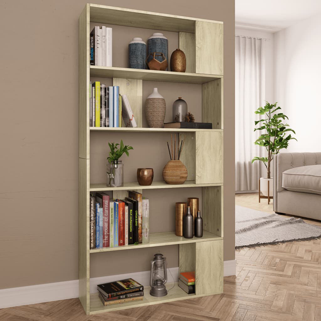 17 Stories Aleccia 159cm H Bookcase Brown 159cm H x 80cm W x 24cm D