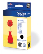 Brother Original Tintenpatrone 300 Seiten Schwarz (LC121BK)