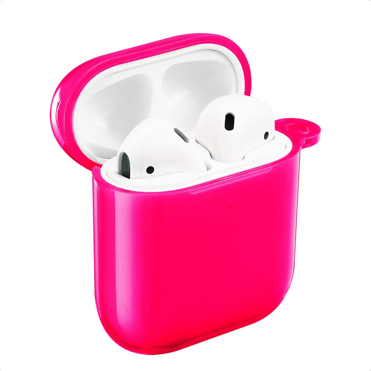 iMoshion Neon Case voor Apple AirPods 1 / 2 - Neon Pink