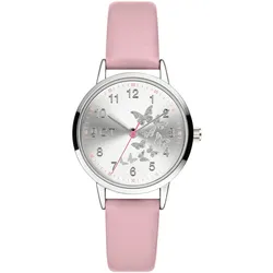 Cool Time Kids Armbanduhr  The Cool Pink Butterfly