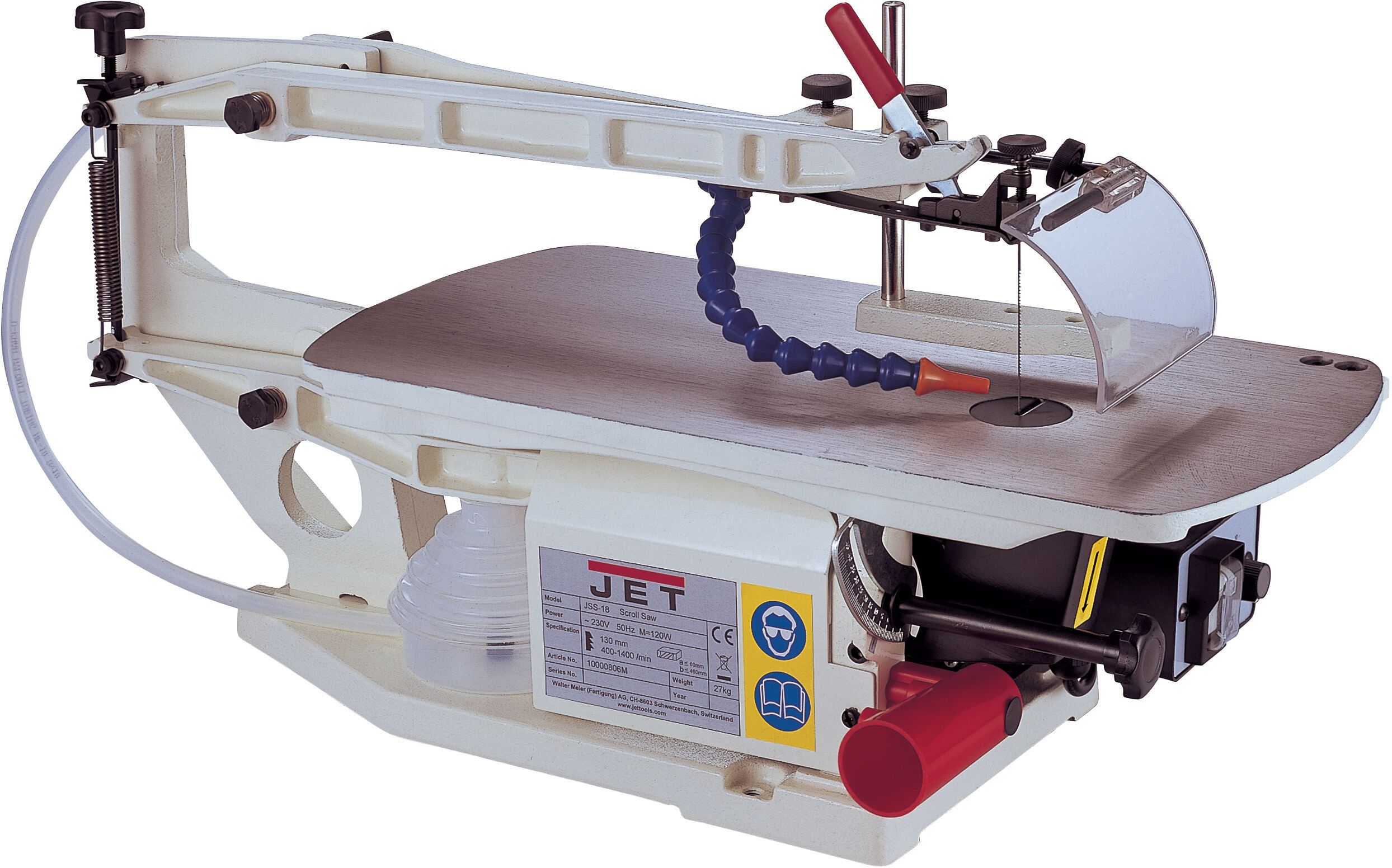 Jet Tools Dekupiersäge mit variabler Geschwindigkeit - Jet JSS-354V-M