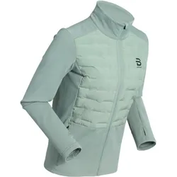 Daehlie, Damen, Langlaufjacke, W Full Zip Shield Hybrid (S), Blau, Grün