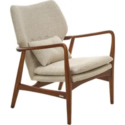 The Peggy Lounge Sessel, ecru