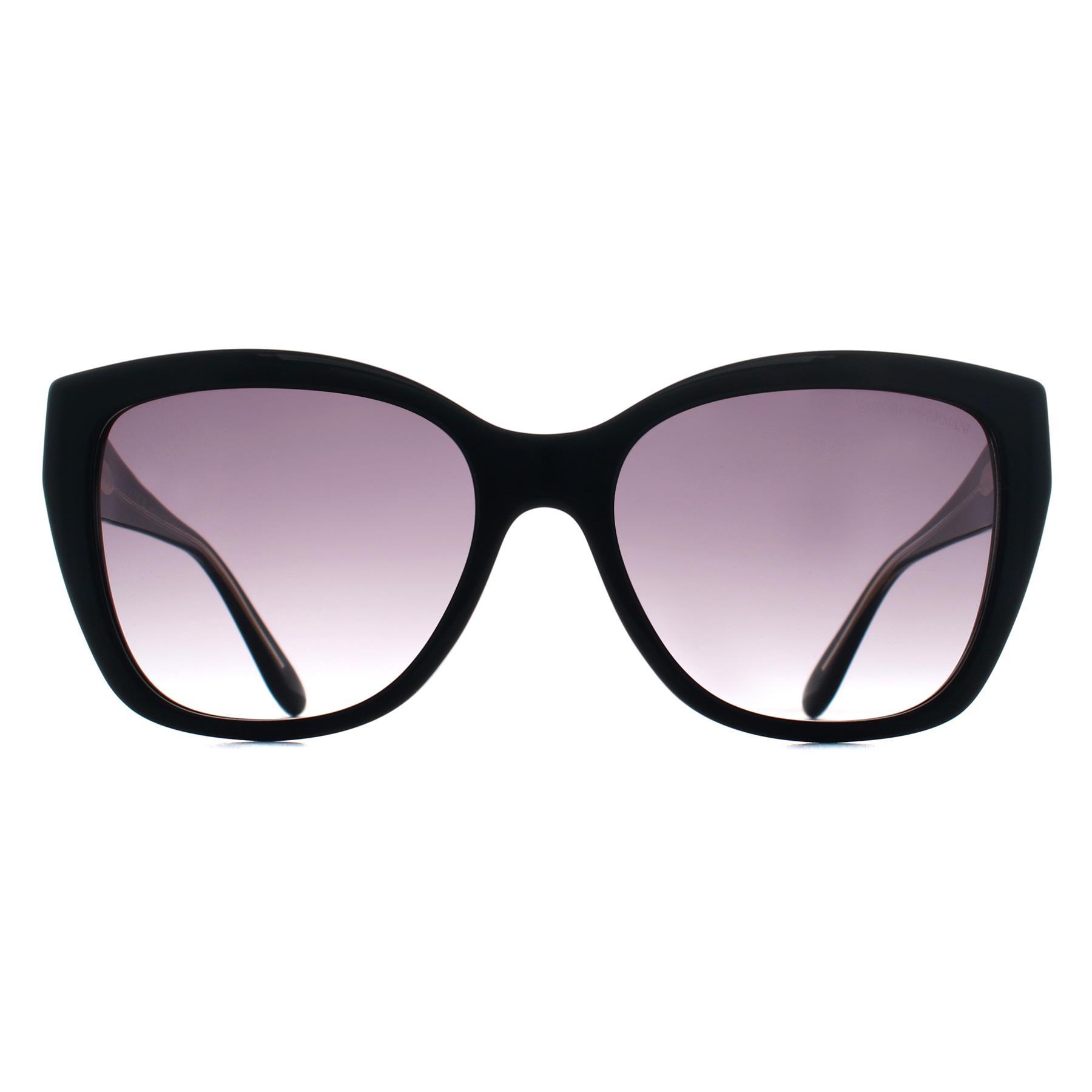 Emporio Armani EA4198 50178G schwarz grau Farbverlauf Sonnenbrille