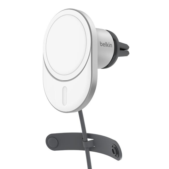 Belkin BoostCharge Pro 15 W kabelloses Kfz-Ladegerät mit Qi2 WIC008BTGR-V2