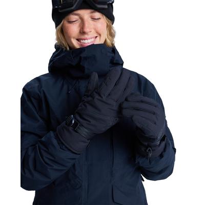 Snowboardhandschuhe ROXY "GORE-TEX Fizz", Damen, Gr. XL, schwarz, Obermaterial: 60% Polyurethan, 40% Polyester., Handschuhe